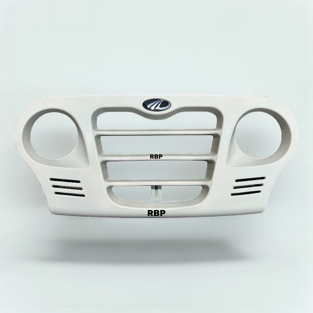Mahindra Max Pick-up Front Show Grill White - Image 2